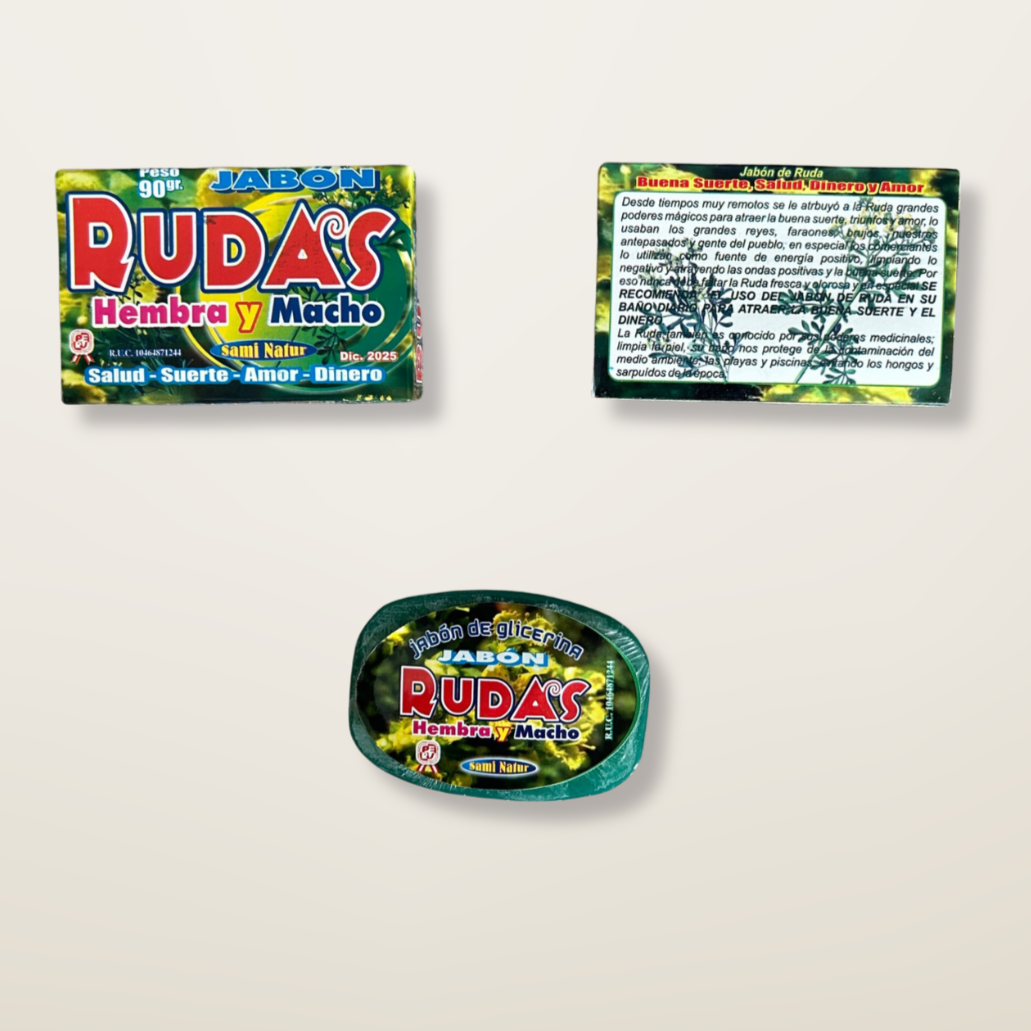 hembra y macho rue soap