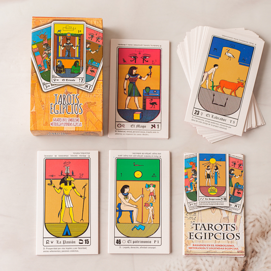 Egyptian Tarot Deck - Tap into Divine Guidance (Spanish Edition)
