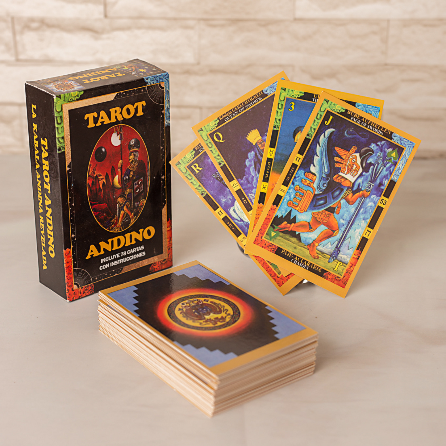 Andean Tarot Deck - Unlock Ancient Wisdom (Spanish Edition)