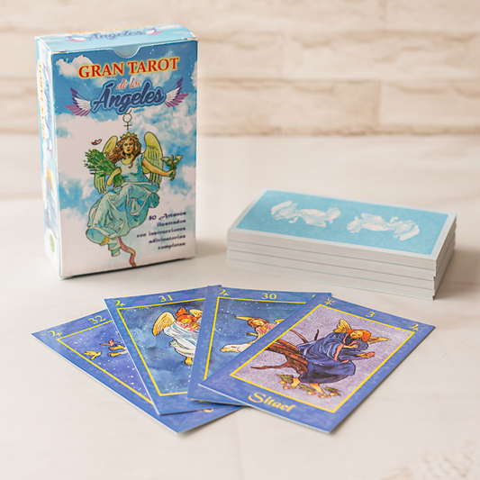 Angel Tarot Deck - Divine Guidance and Spiritual Messages (Spanish Edition)