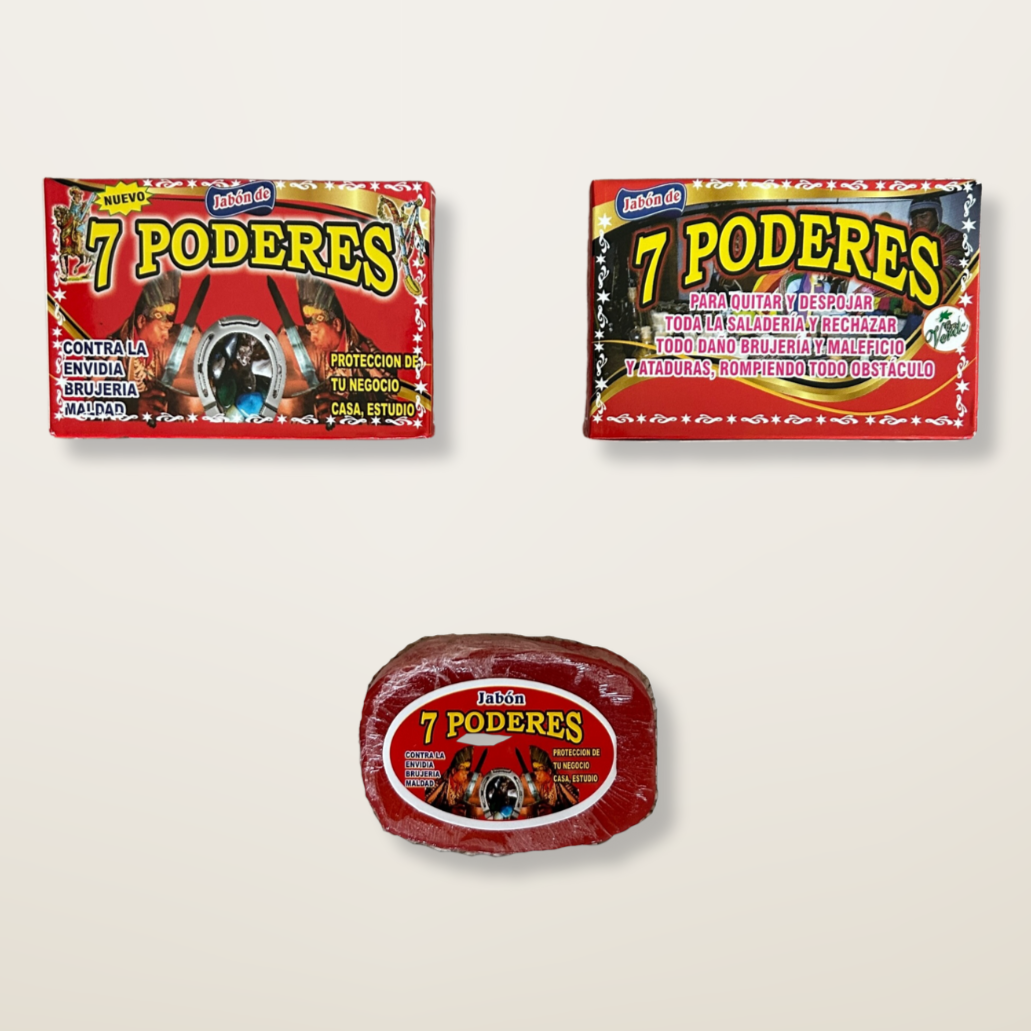 7 poderes bar soap