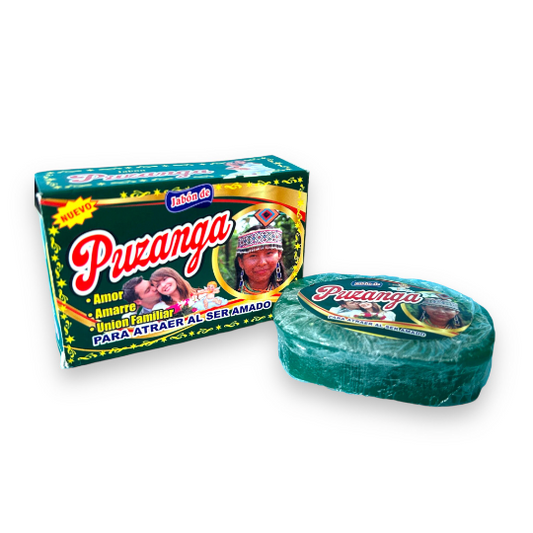 Pusanga Soap Bar - Attract Love & Family Union - Aromatic Blend of Roots and Flowers