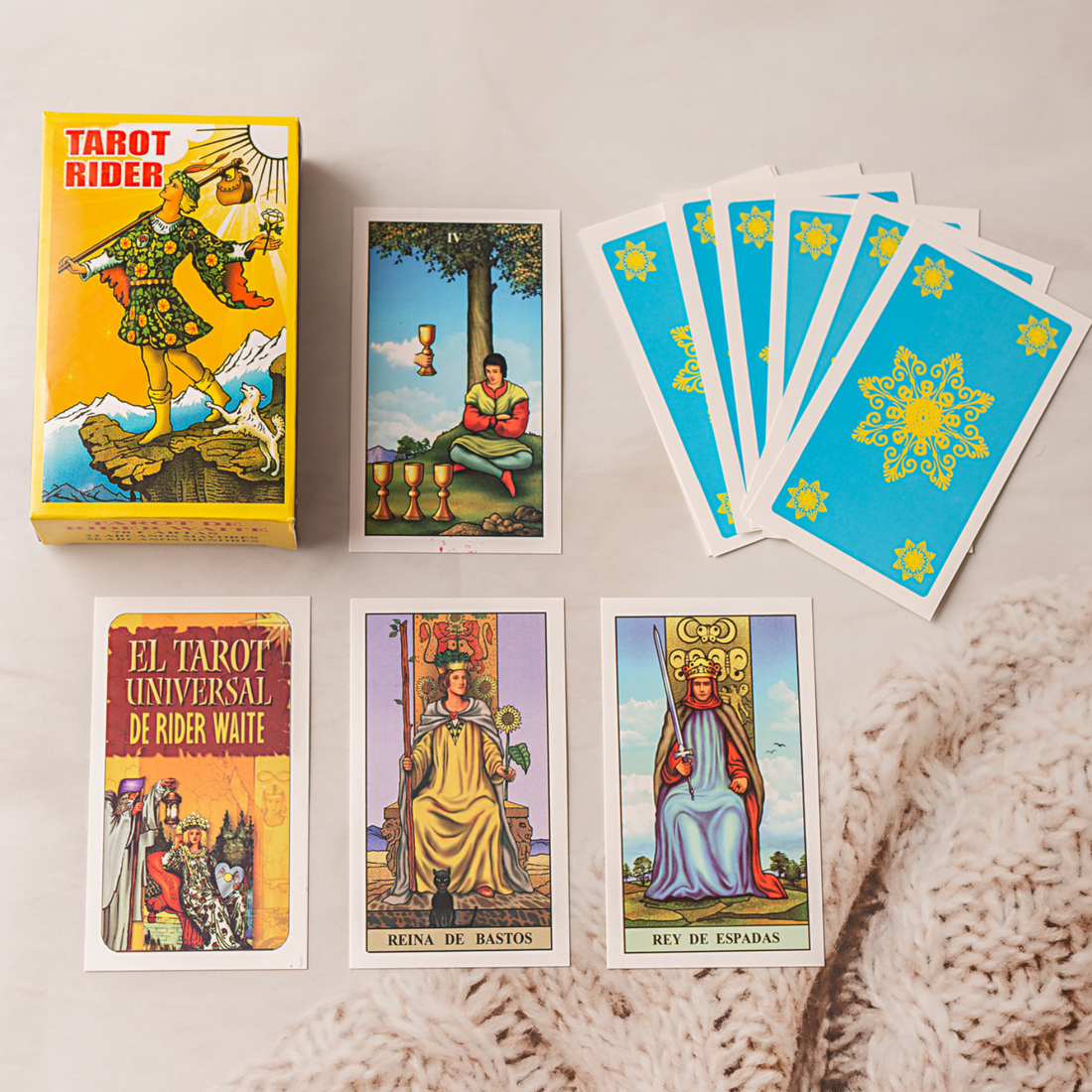 Tarot Rider - Universal Tarot Rider White (Spanish Edition) – Shaman Luna