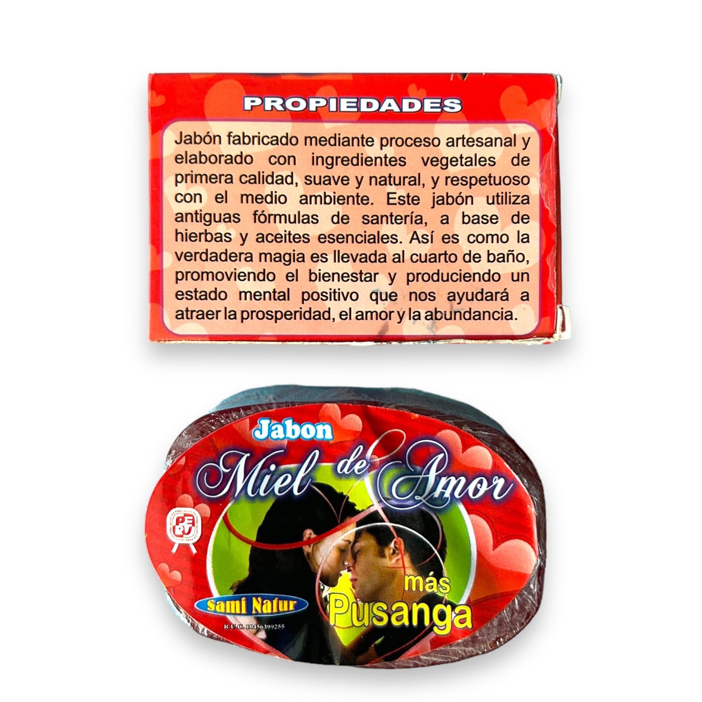 Pusanga Miel de Amor Bar soap Attract love, passion and unity